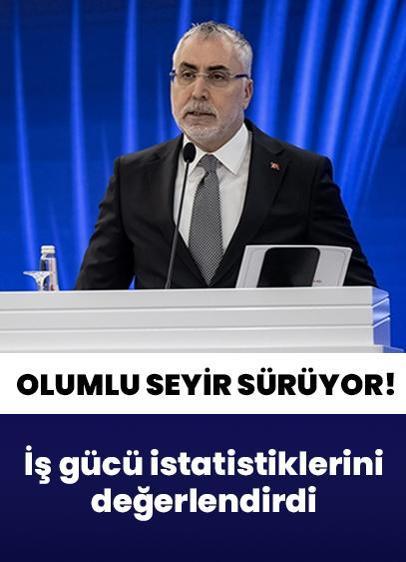 Bakan Işıkhan mayıs ayı iş gücü istatistiklerini değerlendirdi