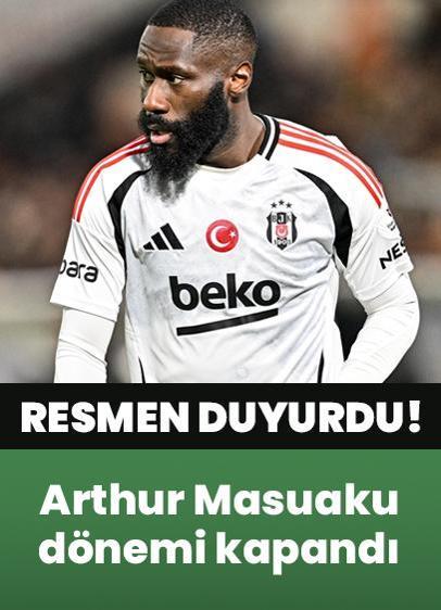 Beşiktaş resmen duyurdu! Arthur Masuaku dönemi kapandı