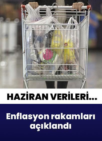Enflasyon rakamları açıklandı
