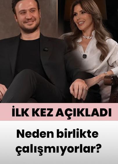 Hatice Şendil ve Burak Sağyaşar ilk kez açıkladı... Neden birlikte çalışmıyorlar?