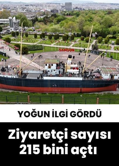 Samsun'daki müzeler, 215 bini aşkın ziyaretçiyi ağırladı!