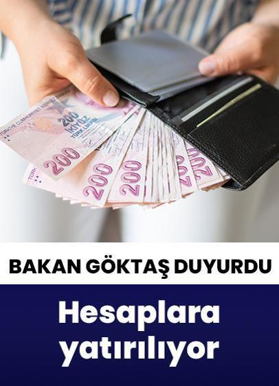Yaşlı ve engelli aylıkları hesaplara yatırılmaya başladı!