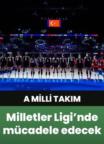 A Milli Kadın Voleybol Takımı, VNL'de Hollanda'yla mücadele edecek!