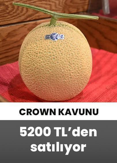 Crown Kavunu, New York'ta 5.200 TL'den satılıyor!