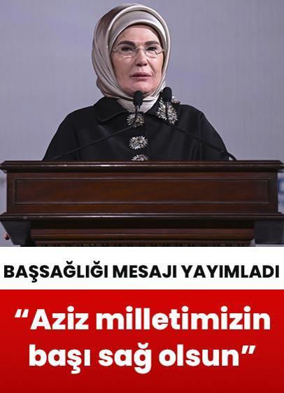 Emine Erdoğan, Pençe-Kilit Harekatı bölgesinde şehit olan askerler için başsağlığı mesajı yayımladı