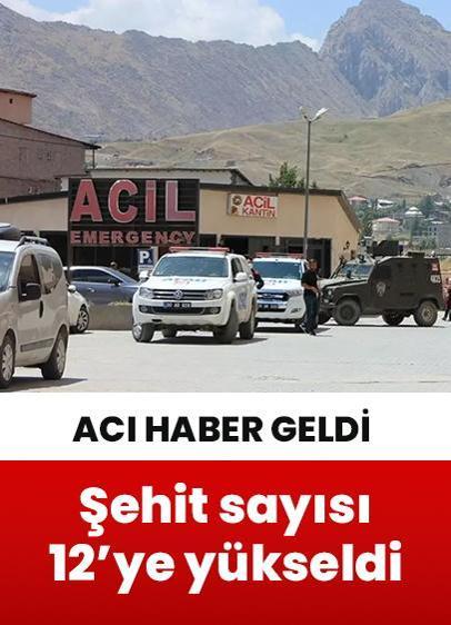 MSB, metan gazı nedeniyle şehit olan asker sayısının 12'ye yükseldiğini bildirdi!