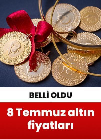 8 Temmuz altın fiyatları: Gram altın, çeyrek altın ne kadar? Güncel altın fiyatları