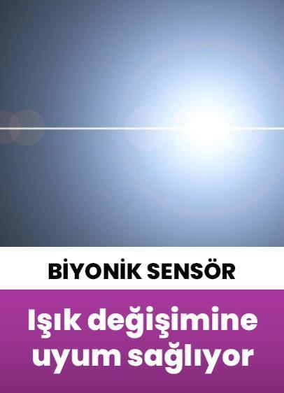 Çinli araştırmacılar, ışık değişimlerine uyum sağlayan sensör geliştirdi!
