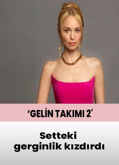 Setteki gerginlik kızdırdı
