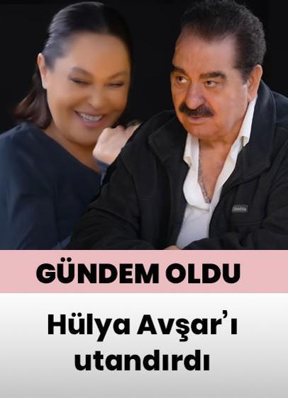 İbrahim Tatlıses'in sözleri Hülya Avşar'ı utandırdı! O anlar sosyal medyada olay oldu