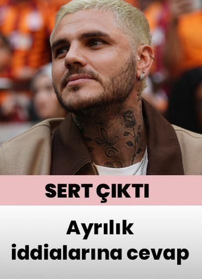 Icardi'den ayrılık iddialarına sert yanıt: Geleceğimizi birlikte planlıyoruz