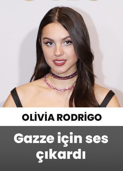 ABD'li şarkıcı Olivia Rodrigo, Gazze'deki duruma tepki gösteren paylaşım yaptı!