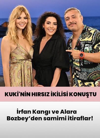Kuki'nin hırsız ikilisi konuştu! Alara Bozbey ve İrfan Kangı'dan samimi itiraflar
