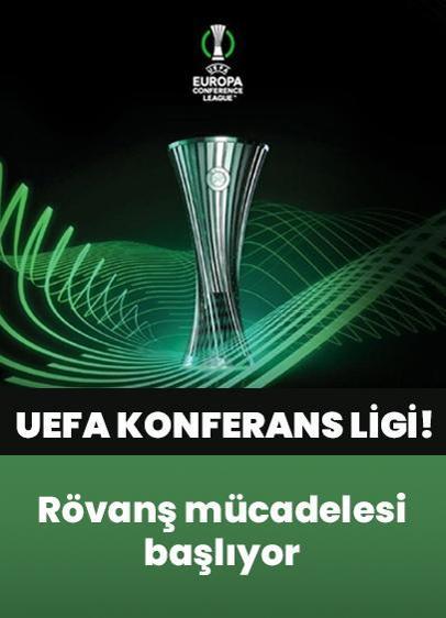 UEFA Konferans Ligi 1. eleme turu rövanş mücadelesi başlıyor