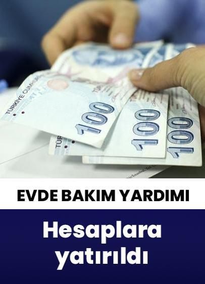 Bakan Göktaş duyurdu! Evde Bakım Yardımı hesaplara yatırıldı