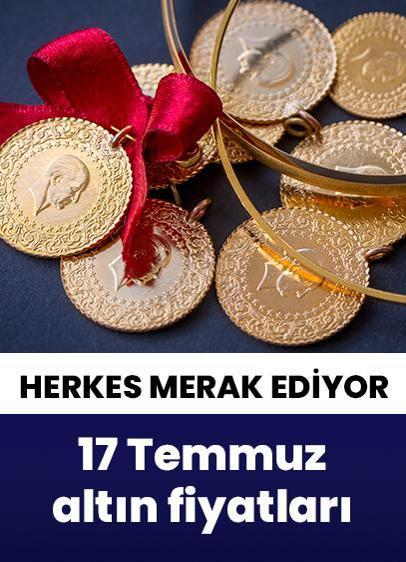17 Temmuz altın fiyatları: Gram altın, çeyrek altın ne kadar? Güncel altın fiyatları