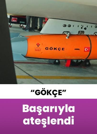 Yeni nesil güdüm kiti "GÖKÇE" başarıyla ateşlendi