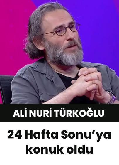 '24 Hafta Sonu'ya konuk olan Oyuncu Ali Nuri Türkoğlu firavunluk benzetmesi yaptı! "Mutlak ve yanılmaz olan benim" diyenler için konuştu