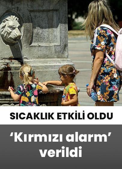 Sırbistan'da yüksek sıcaklık 'kırmızı alarm' verilmesine neden oldu