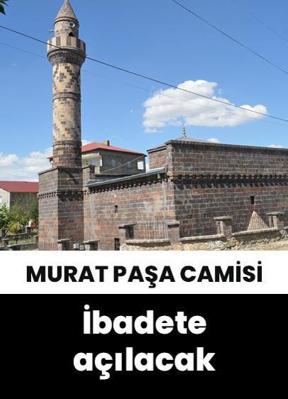 Tarihi Murat Paşa Camisi yeniden ibadete açılacak