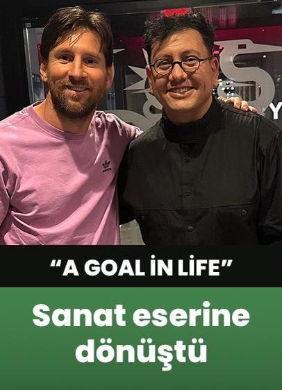 "A Goal in Life" projesiyle Lionel Messi'nin en sevdiği golü sanat eserine dönüştü