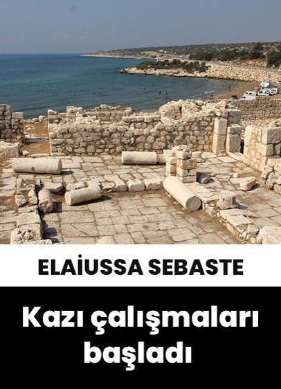 Elaiussa Sebaste Antik Kenti'nde arkeolojik çalışmalar başladı