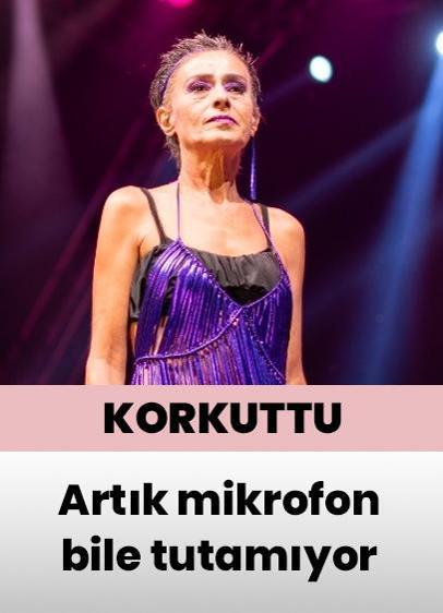 Yıldız Tilbe artık mikrofon bile tutamıyor! İşte sağlık durumu...