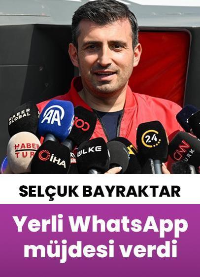 Selçuk Bayraktar, yerli mesajlaşma uygulaması müjdesi verdi!