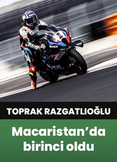 Toprak Razgatlıoğlu, Superbike Macaristan ayağının ilk yarışını kazandı