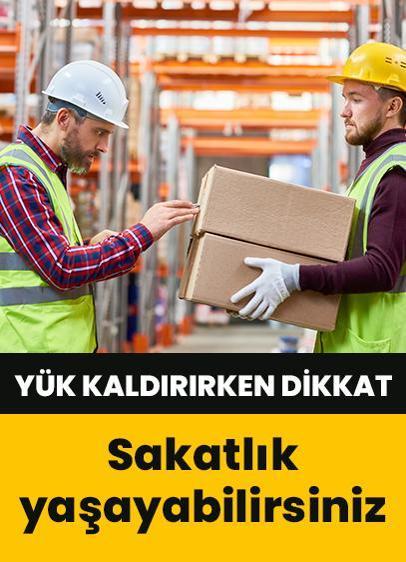 Uzmanı uyardı! Yük kaldırırken dizleri bükmek büyük önem taşıyor
