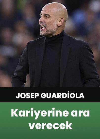 Josep Guardiola, kariyerine ara vereceğini açıkladı!