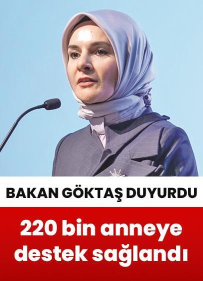 Bakan Göktaş duyurdu! 220 bin anneye doğum yardımı yapıldı
