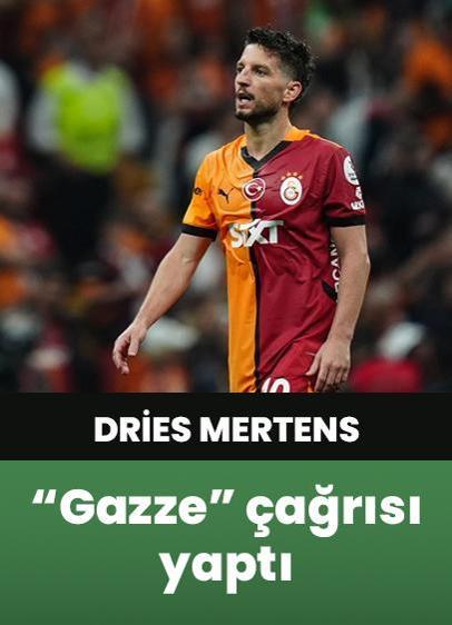 Dries Mertens sosyal medya hesabından "Gazze" çağrısında bulundu!