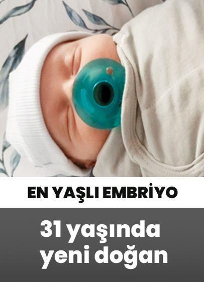 31 yaşında yeni doğan