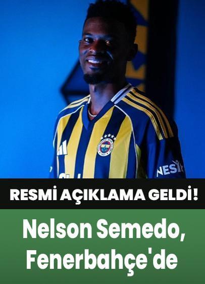 Resmi açıklama geldi! Nelson Semedo, Fenerbahçe'de