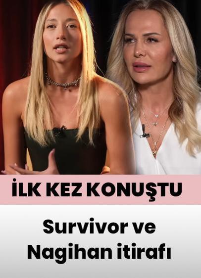 Aleyna Kalaycıoğlu'ndan Survivor ve Nagihan itirafı!