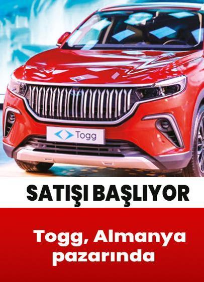 Togg Almanya yollarında