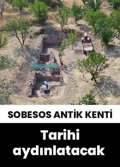 Sobesos Antik Kenti'nde yapılan kazılar, Kapadokya'nın tarihini aydınlatacak!