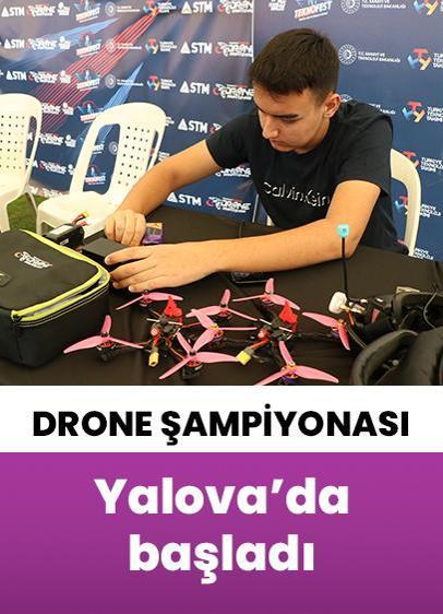 TEKNOFEST Drone Şampiyonası'nın 2. etabı Yalova'da başladı
