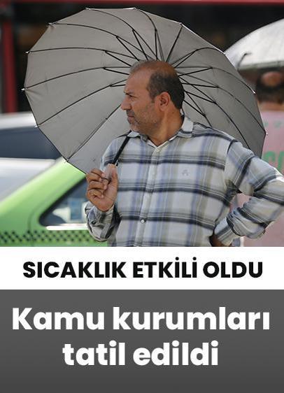 İran'da etkili olan sıcaklık kamu kurumlarının tatil edilmesine sebep oldu!