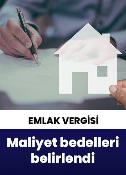Emlak vergisinde esas alınacak inşaat maliyet bedelleri belirlendi!