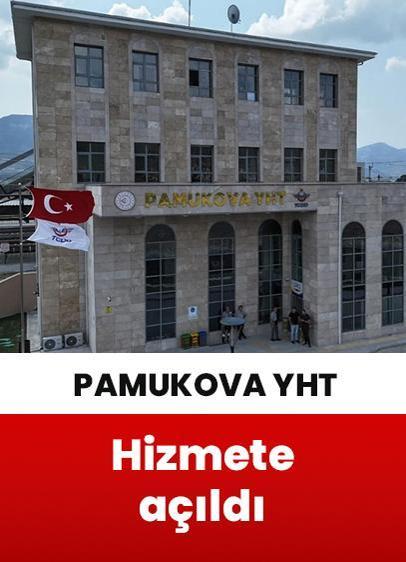 Sakarya Pamukova Yüksek Hızlı Tren İstasyonu hizmete açıldı!