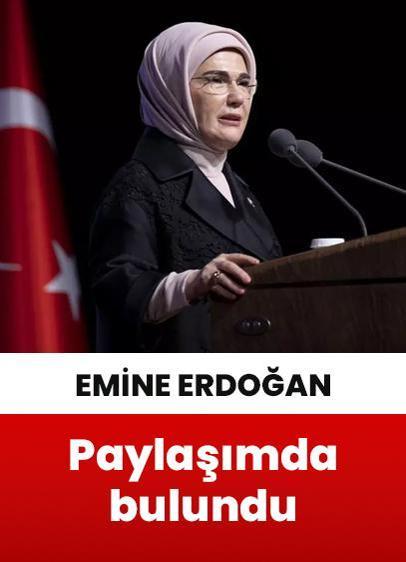 Emine Erdoğan, AK Parti'nin 24. kuruluş yıl dönümüne ilişkin paylaşımda bulundu