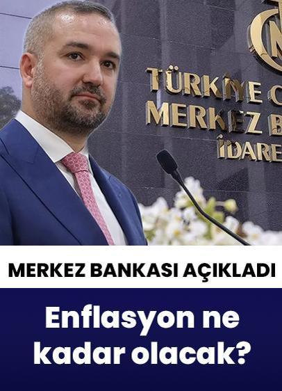 Merkez Bankası yıl sonu enflasyon tahminini açıkladı!