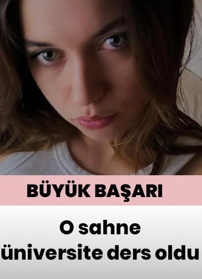 Afra Saraçoğlu'nun o sahnesi Brezilya'da üniversite ders oldu