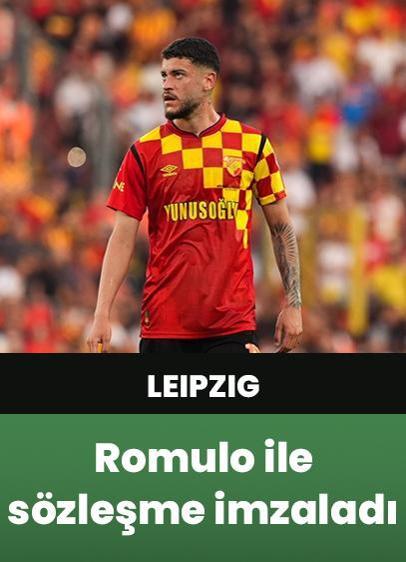 Leipzig, Göztepe'den Romulo ile 5 yıllık sözleşme imzaladı!