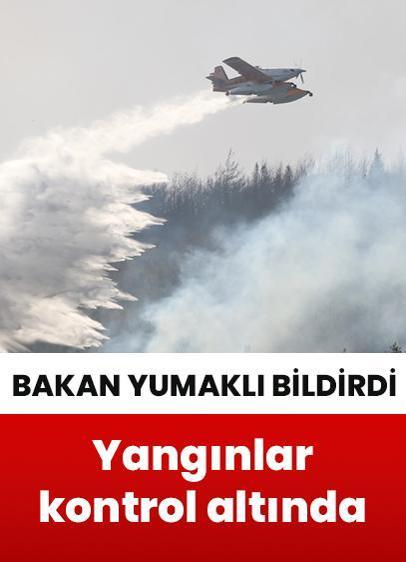 Çanakkale'nin Gelibolu bölgesindeki orman yangını tamamen kontrol altına alındı!