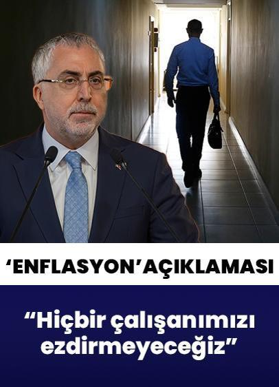 Bakan Işıkhan'dan "enflasyon" açıklaması: Hiçbir çalışanımızı ezdirmeyeceğiz