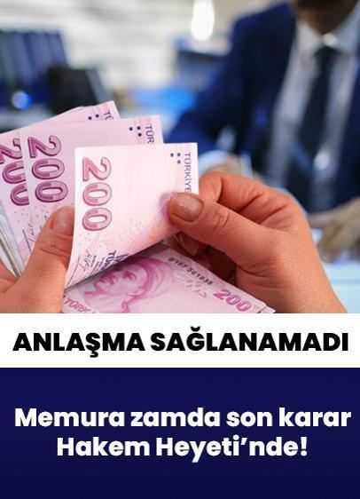 Kamuda çalışanlar dikkat! Memur zam teklifini hakeme götürüyor