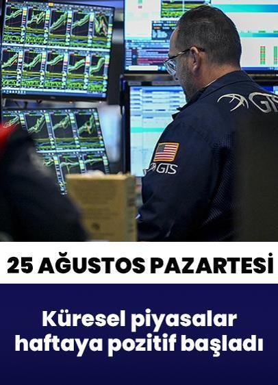 Küresel piyasalardan yeni haftaya pozitif başlangıç